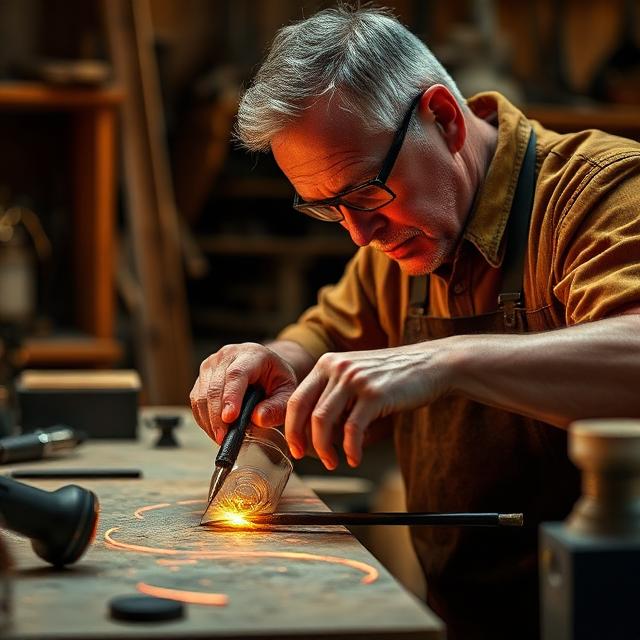 Meșteșugar la lucru