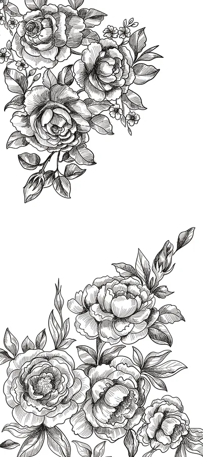 Sticlă sablată model Trandafiri02 - Casa Sticlei